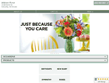 Tablet Screenshot of aiellomidtownflorist.com